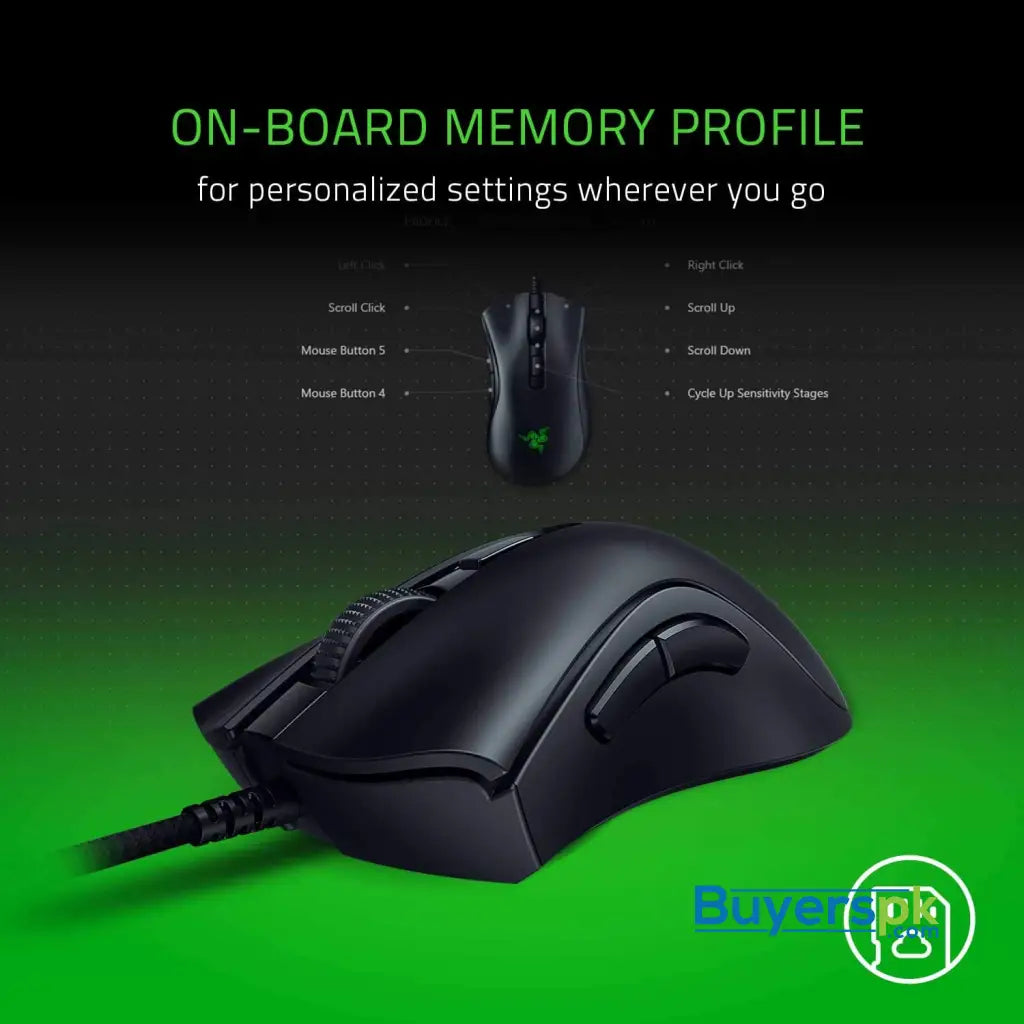 Razer Deathadder V2 Mini Ergonomic Wired Gaming Mouse - Price in Pakistan Razer Deathadder V2 Mini Ergonomic Wired Gaming Mouse - Price in Pakistan